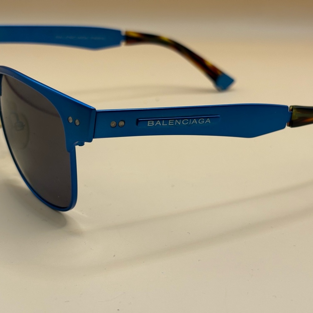 Vintage Balenciaga Blue Sunglasses